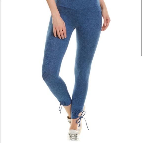 Lanston Sport Foster Side-Tie Capri Leggings - Picture 3 of 8